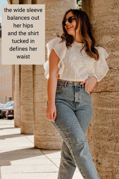 Pear Shaped Women: The Ultimate Styling Guide - Petite Dressing  Pear shape  fashion, Trendy outfits edgy, Spring outfits casual