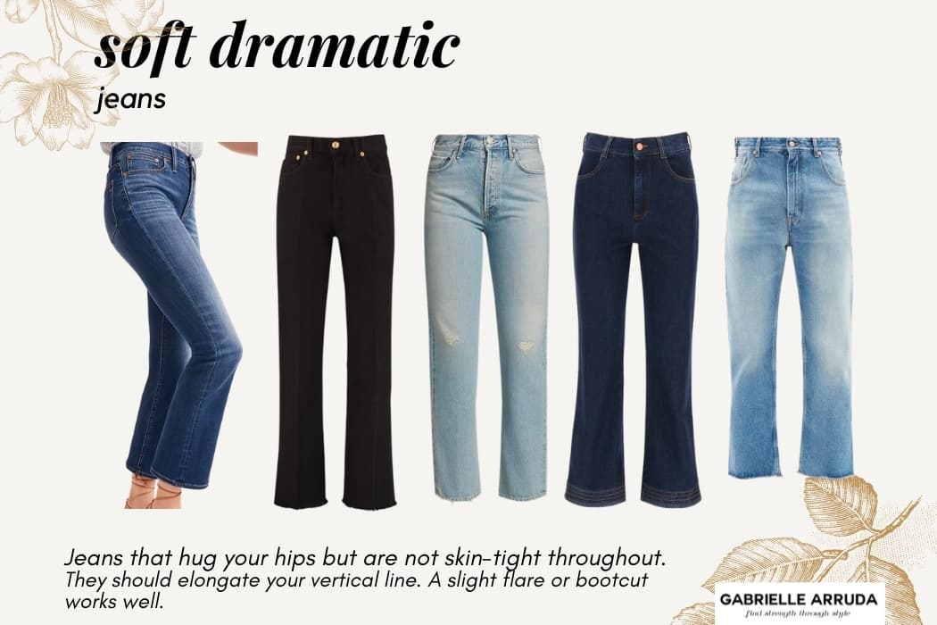 soft dramatic jean examples kibbe casual ideas