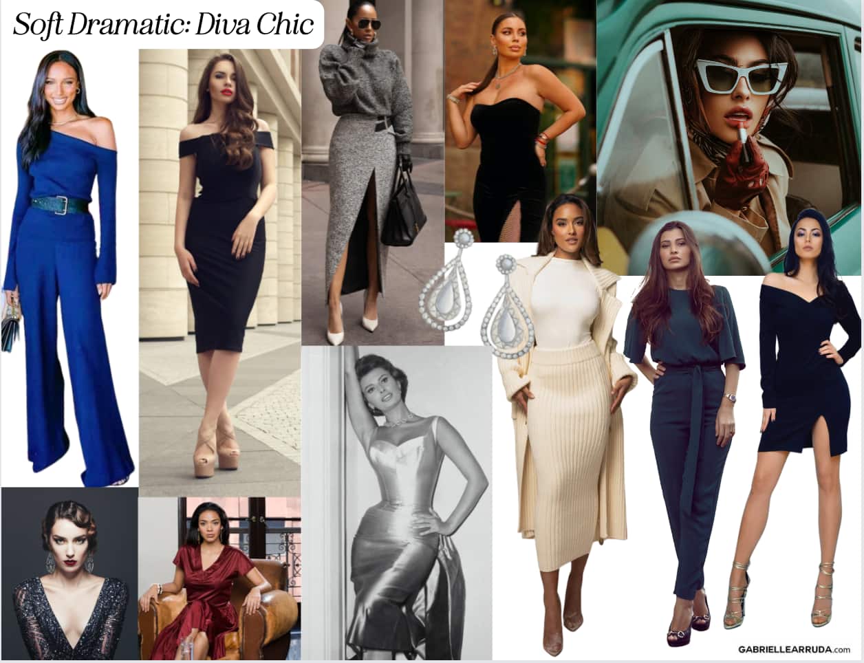The Soft Dramatic Kibbe Body Type: The Most Complete Guide - Our Fashion  Garden
