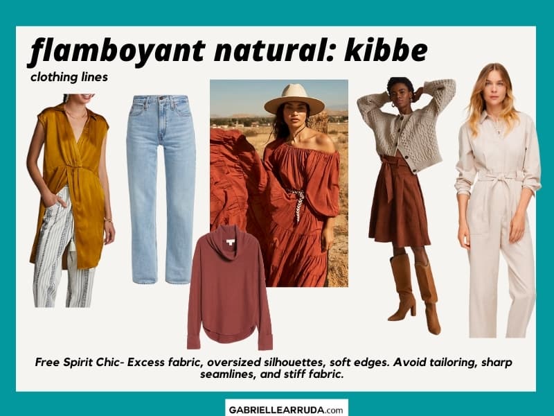 Kibbe: Flamboyant Natural Style Guide - Gabrielle Arruda