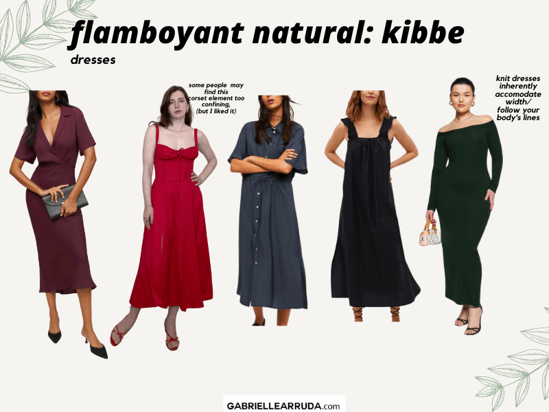 flamboyant natural dresses
