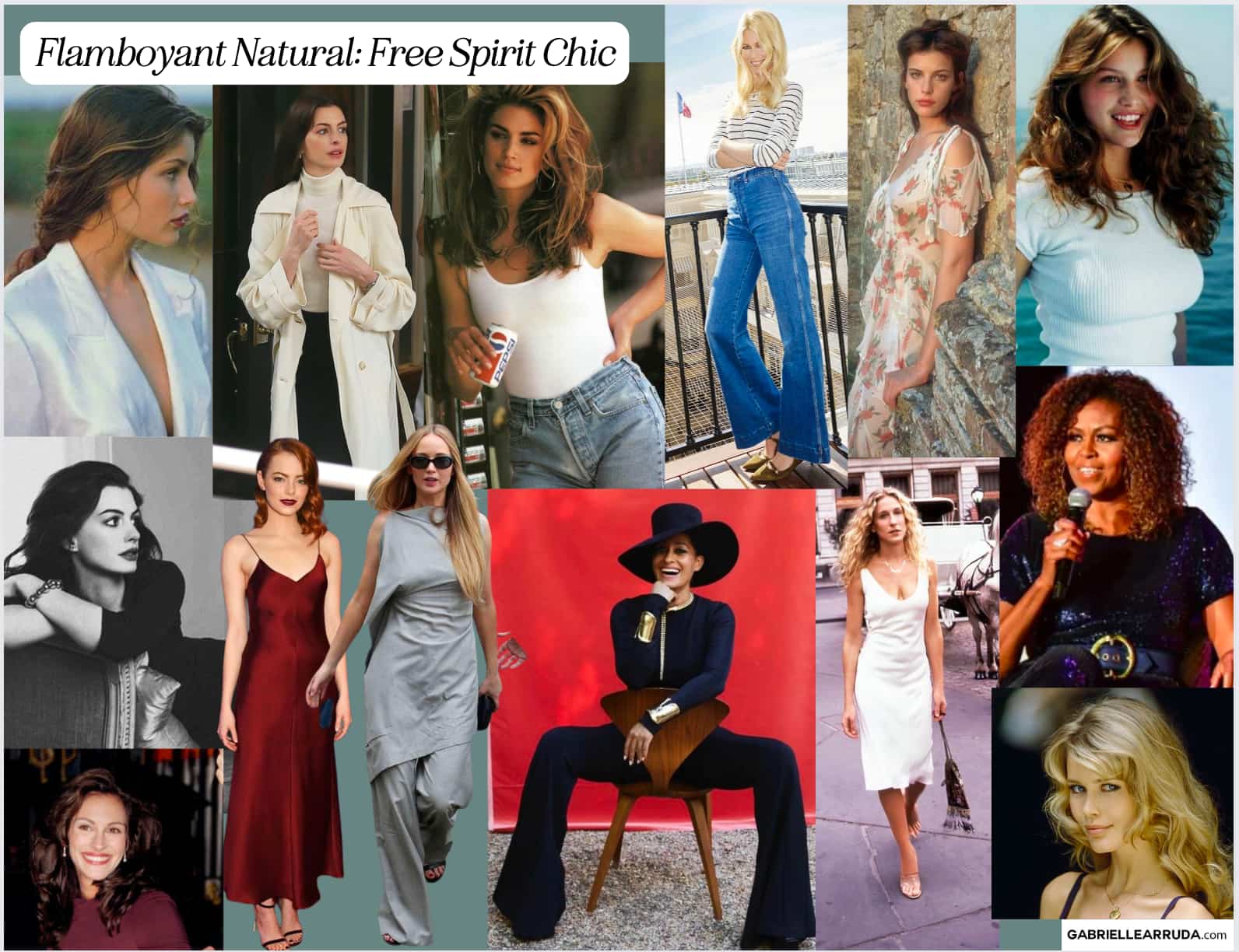 The Flamboyant Natural Kibbe Body Type: The Most Complete Guide - Our  Fashion Garden