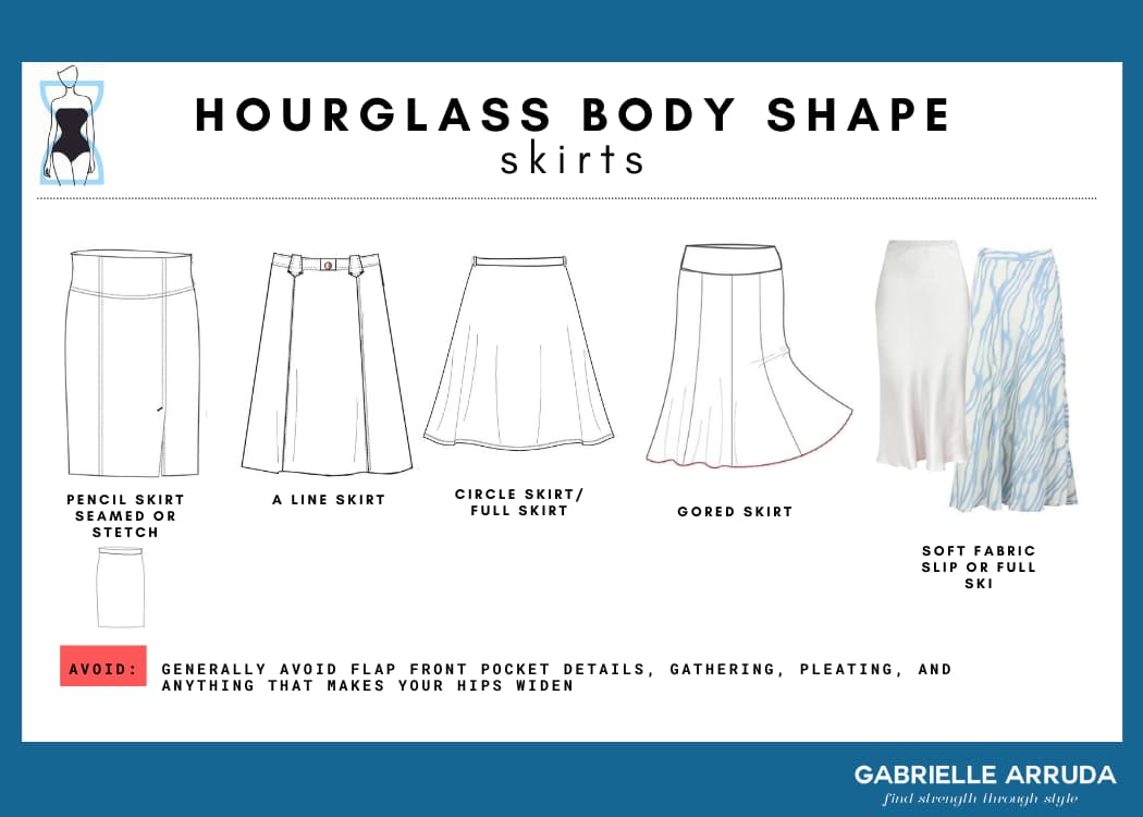 Bias cut clearance skirt body type