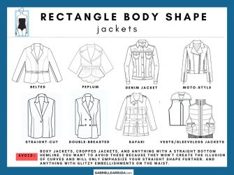 Rectangle Body Shape: Ultimate Guide to Building a Wardrobe - Gabrielle ...