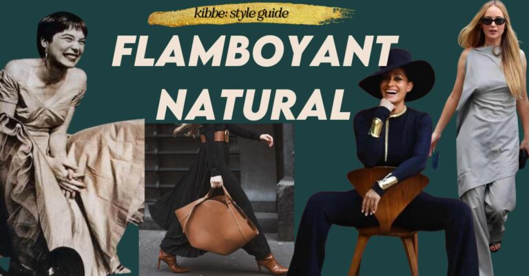 Kibbe Flamboyant Natural Style Guide Gabrielle Arruda