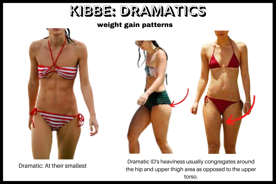 Kibbe Weight Gain Patterns + Plus Size Examples - Gabrielle Arruda