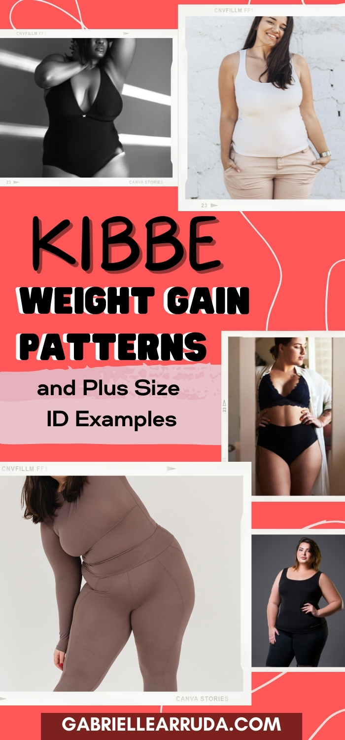 kibbe weight gain patterns and kibbe plus size ID examples 