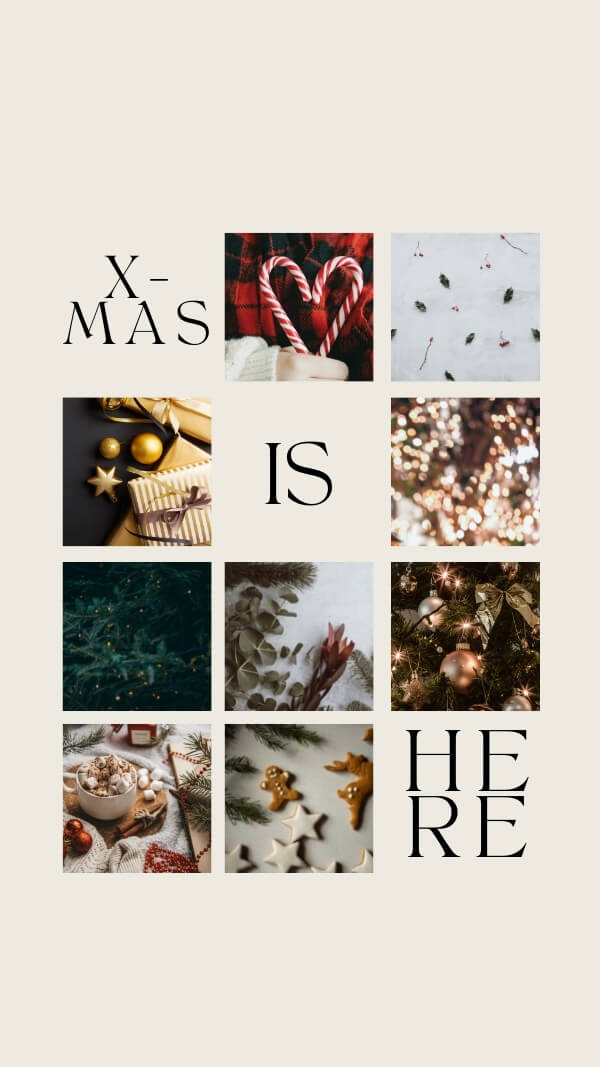 Cute christmas background deals iphone