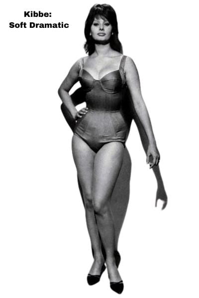 kibbe soft dramatic body example sophia loren