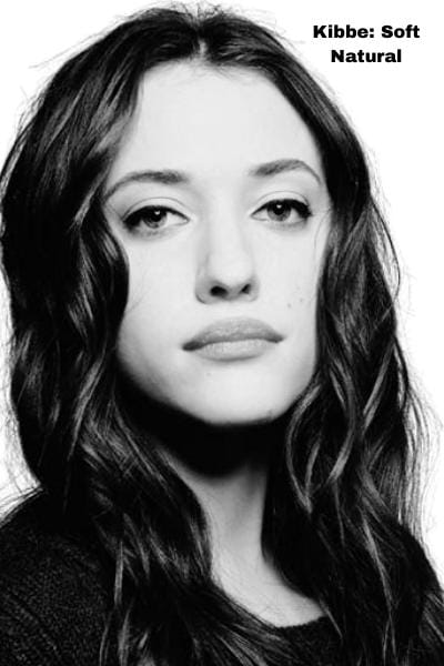 kibbe soft natural face example kat dennings