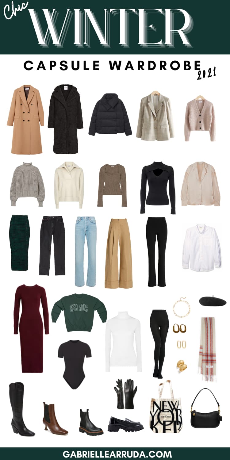 Winter Capsule Wardrobe for Every Seasonal Color Palette - Gabrielle Arruda