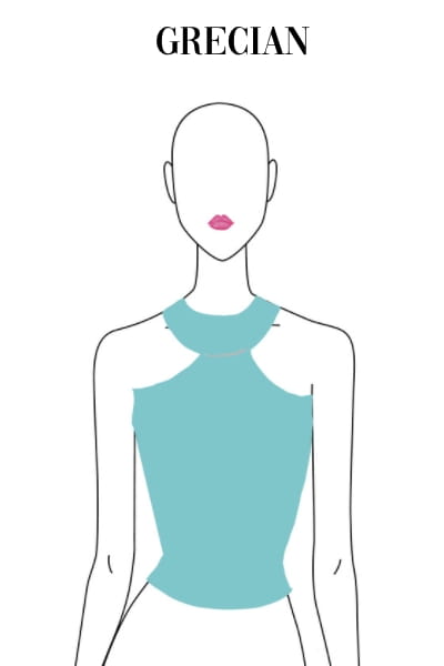 Grecian Neckline