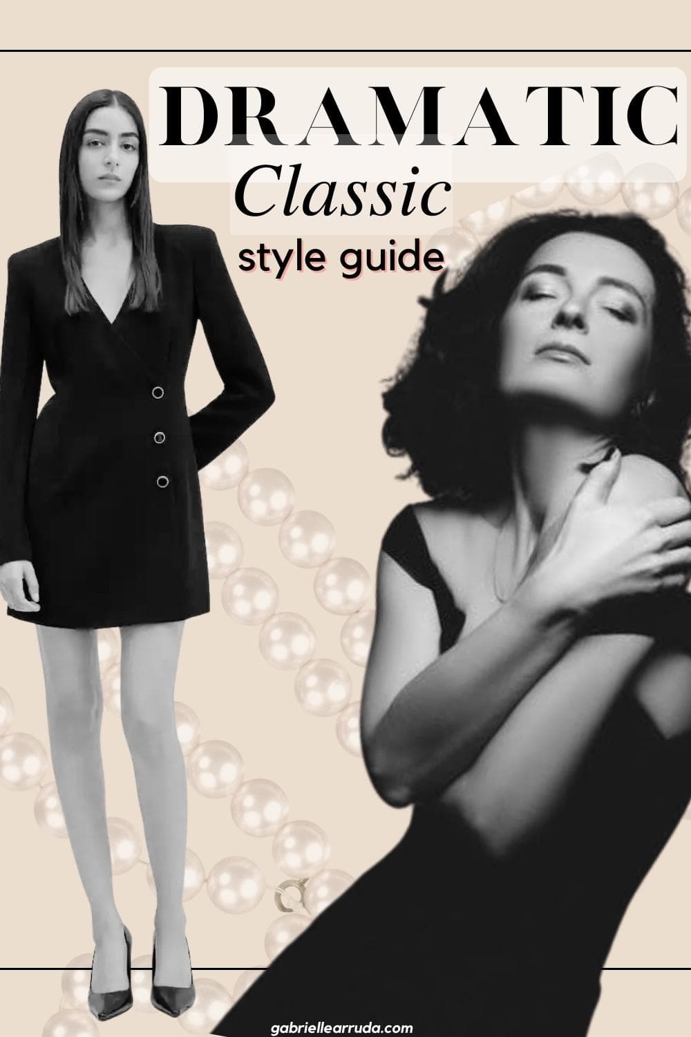 Kibbe: Dramatic Classic Style Guide - Gabrielle Arruda