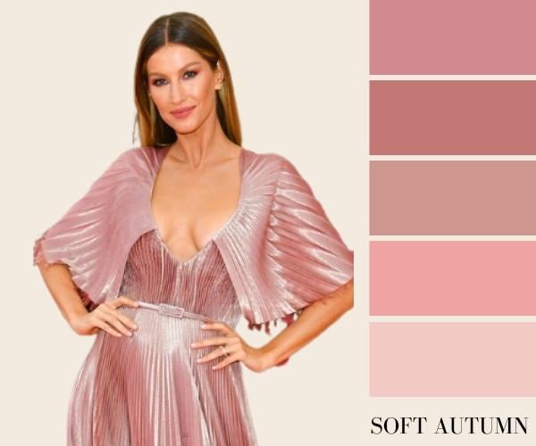 gisele bundcheon soft autumn in light mauve