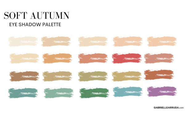 soft autumn eyeshadow colors