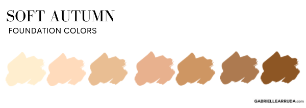 soft autumn foundation colors