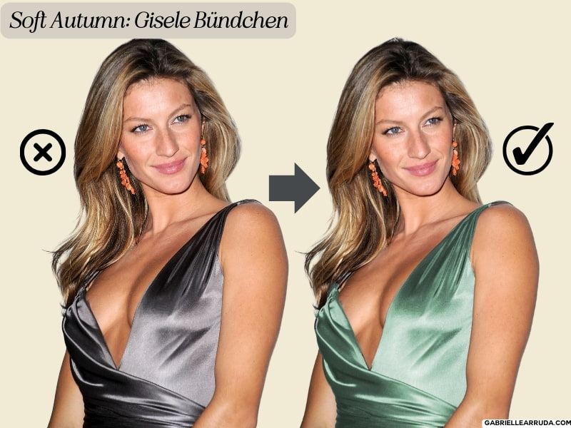 gisele bundcheon soft autumn in and out of seasonal color