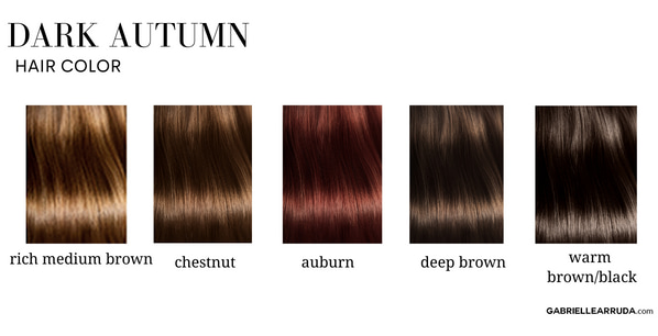 dark autumn hair colors 