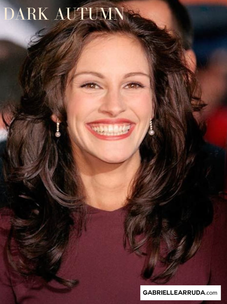 dark autumn julia roberts makeup