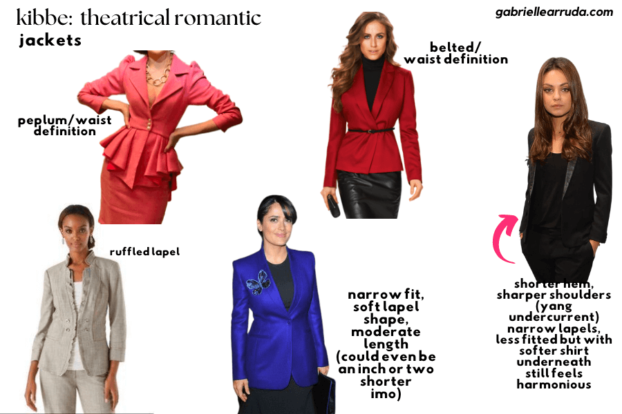 jackets for the theatrical romantic