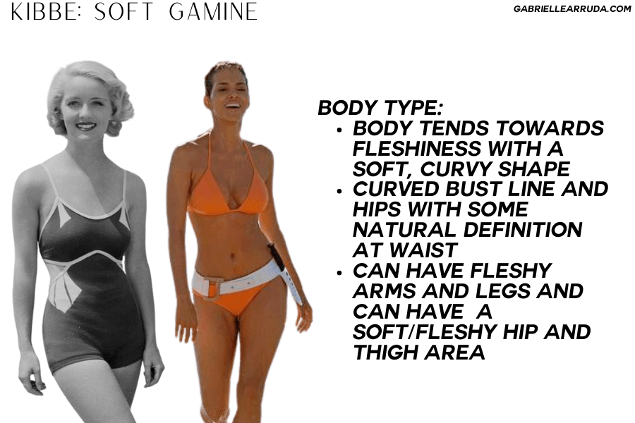 soft gamine body type