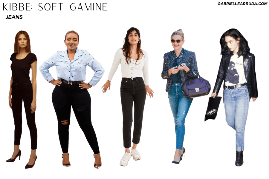 soft gamine jean examples