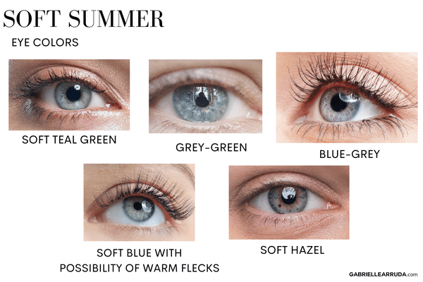 soft summer eye examples