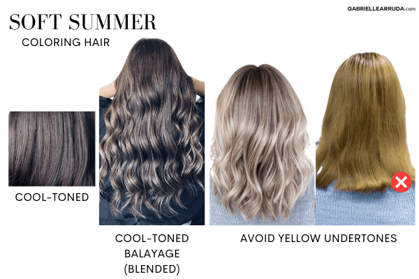 soft summer hair coloring