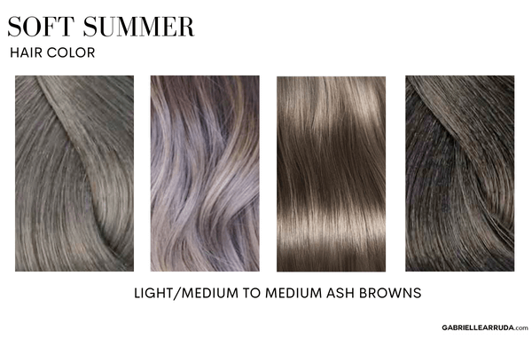 soft summer hair examples