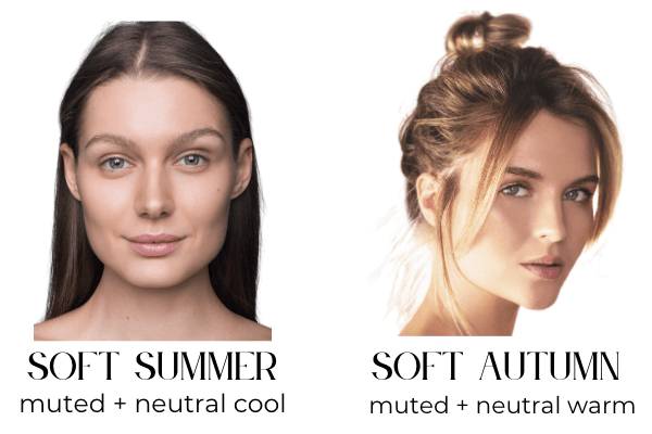 soft summer versus soft autumn