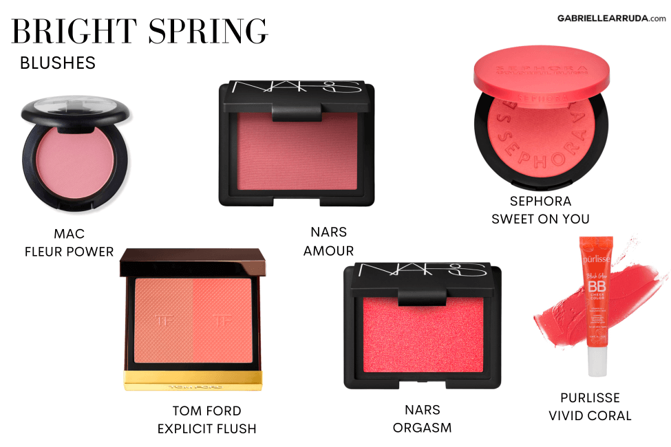 bright spring blushes