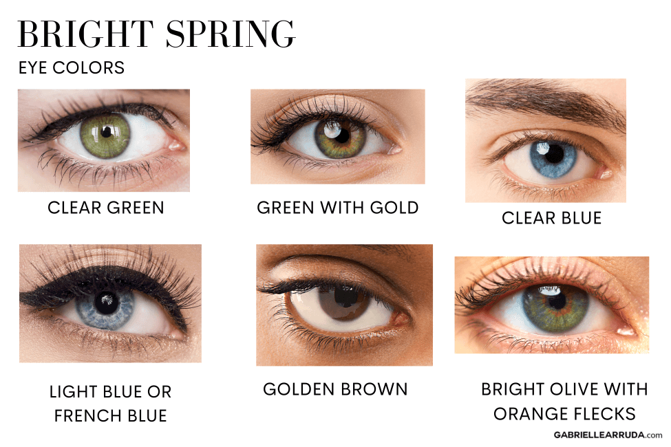 bright spring eye colors