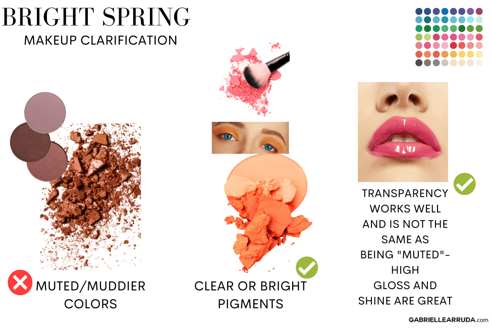 bright spring makeup tip