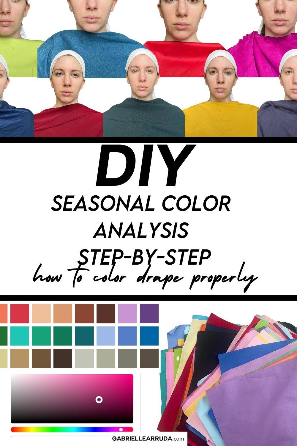 how to determine your seasonal color analysis properly
