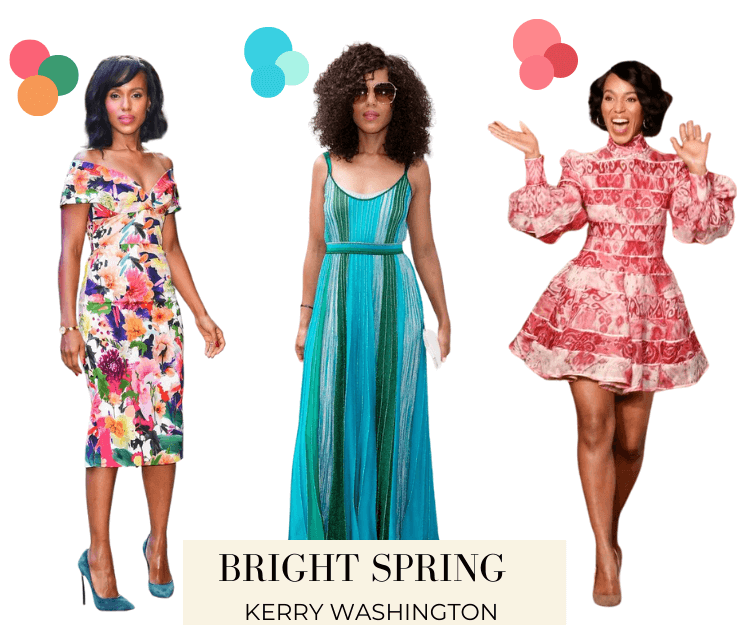 kerry washington bright spring outfits