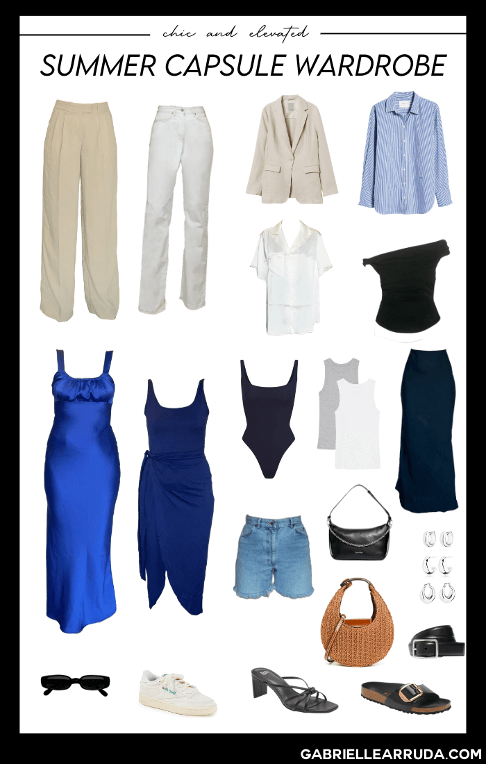 summer capsule wardrobe 2023 items