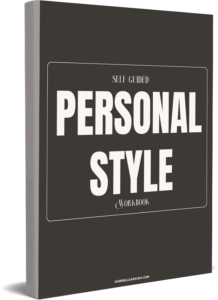 self-guided personal style workbook 3-d mock up