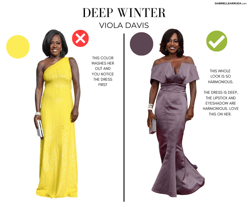 viola davis in and out of deep winter colors