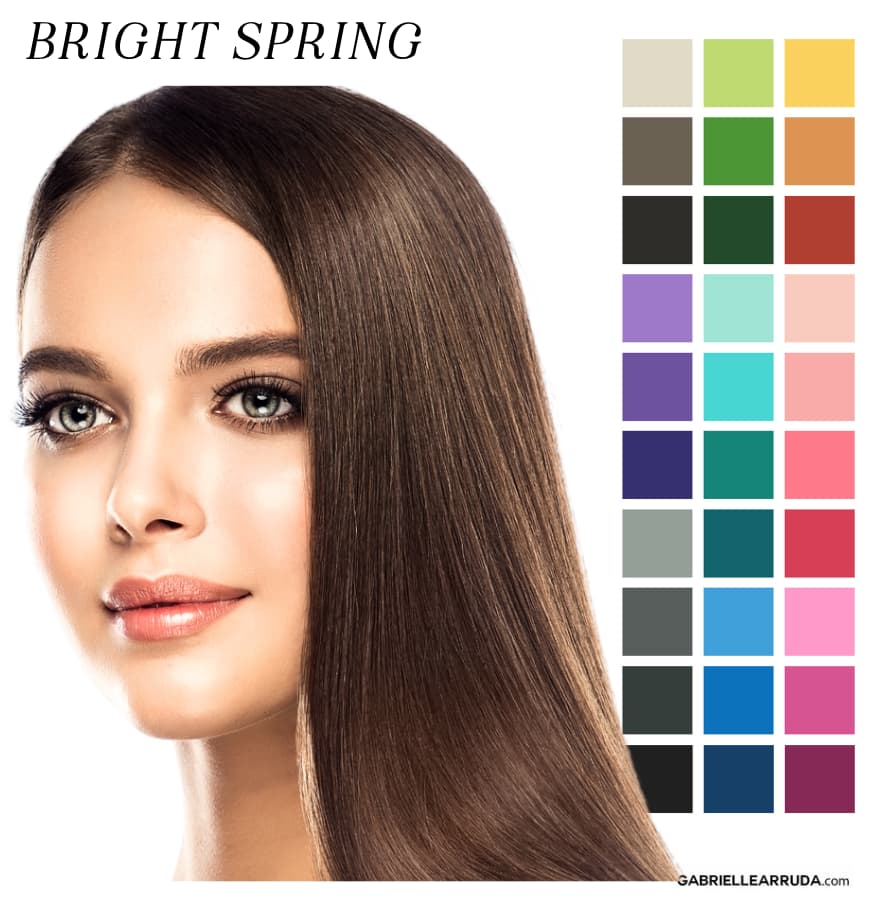 bright spring example and palette