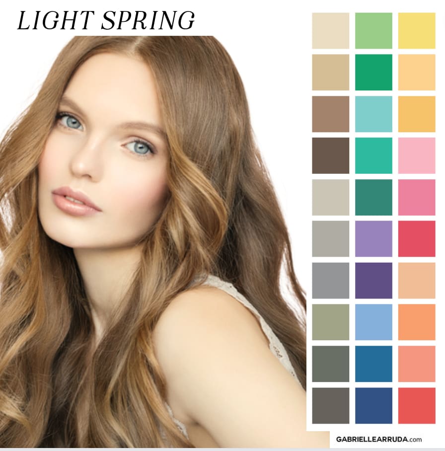 light spring example and color palette