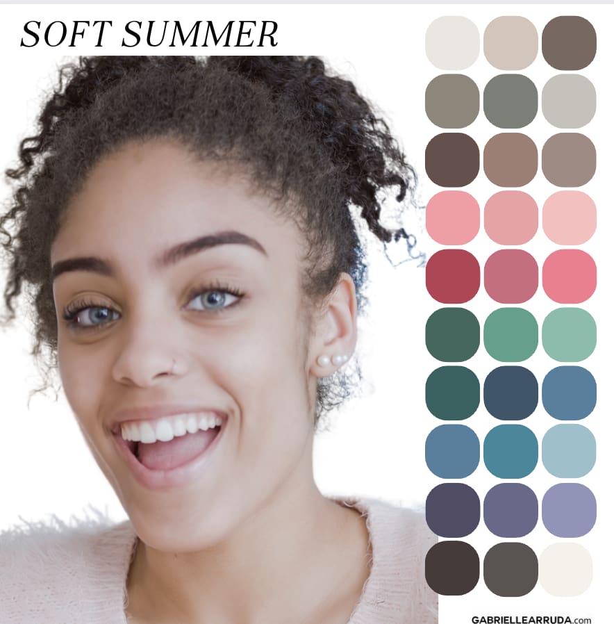soft summer example and palette