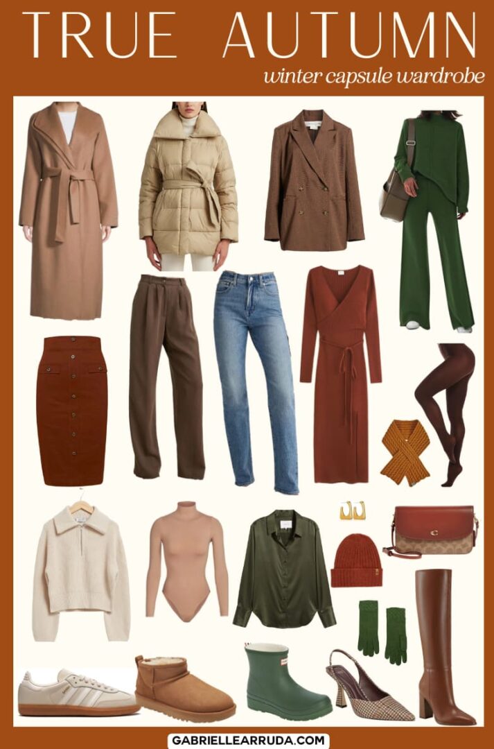 Winter Capsule Wardrobe for Every Seasonal Color Palette - Gabrielle Arruda