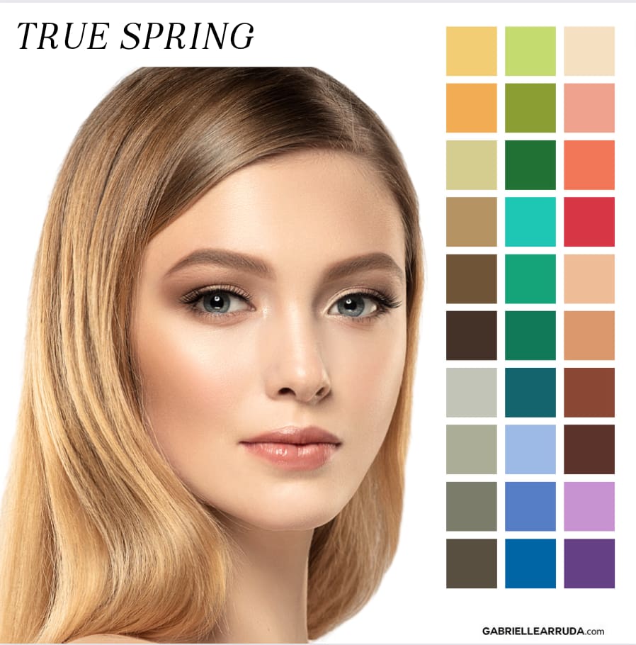 true spring example and palette