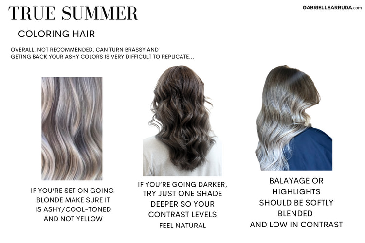 true summer hair dye guidance