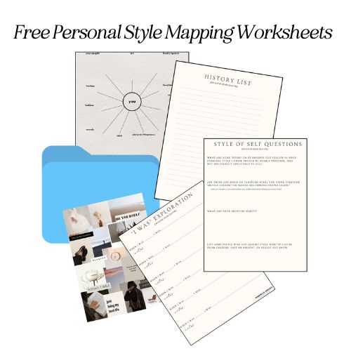 free personal style mapping worksheets