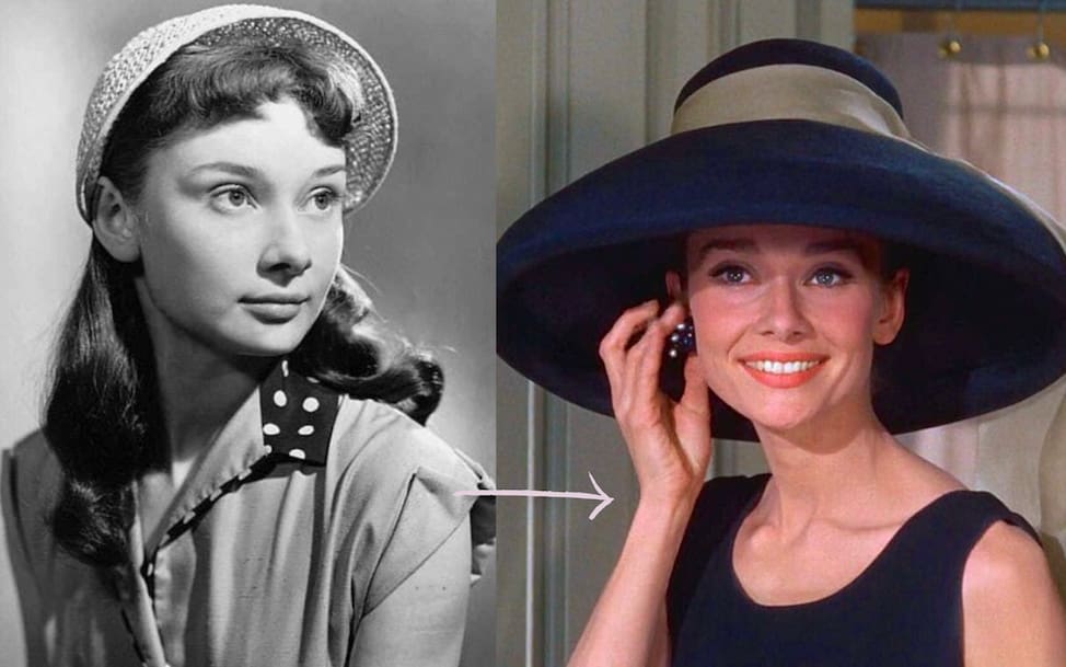 audrey style evolution to show personal style building is a journey