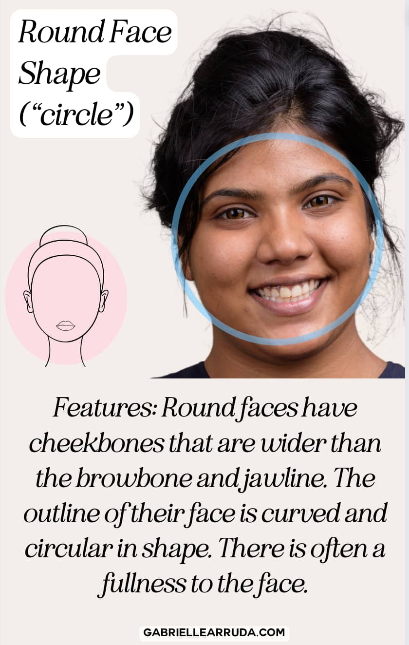 round face shape description