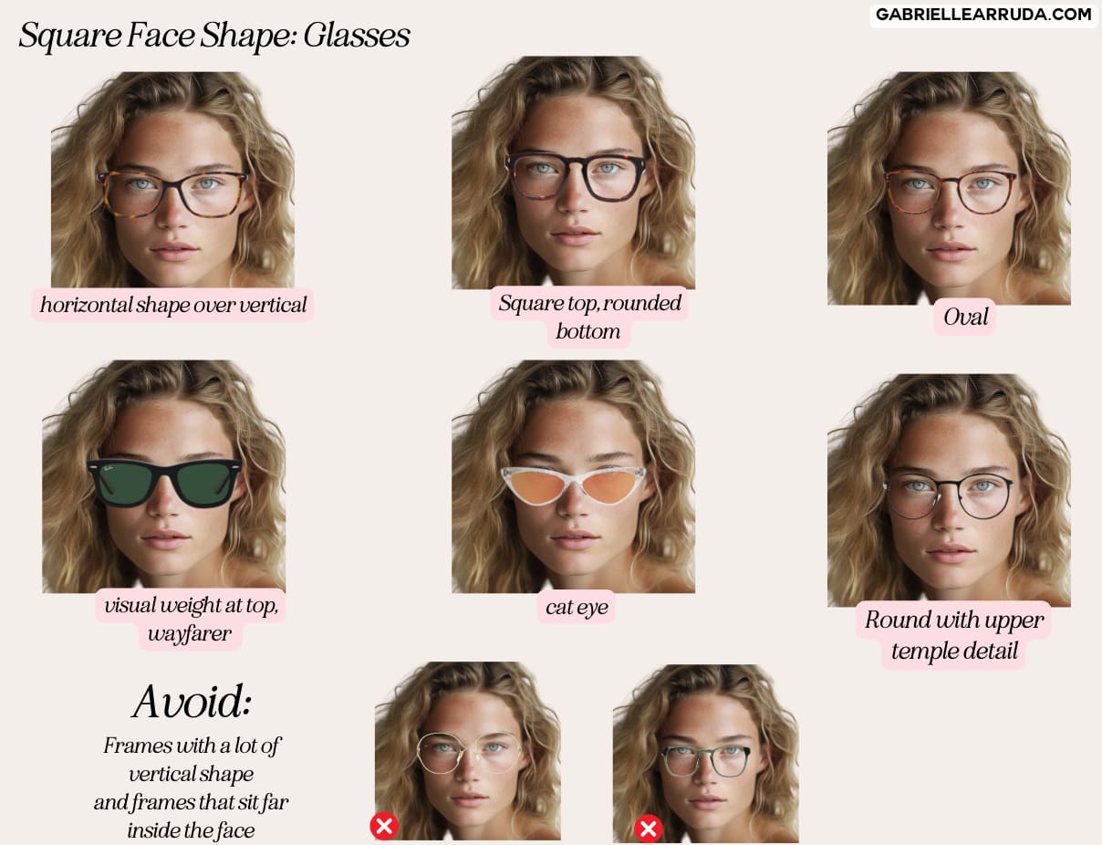 glasses for square face shape