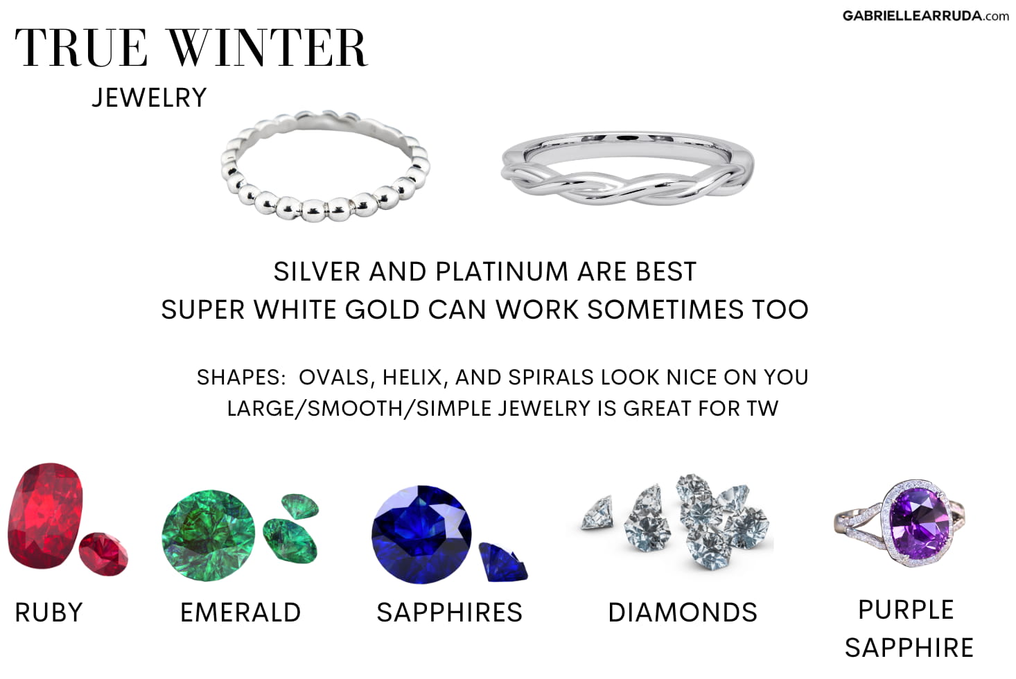 true winter jewelry