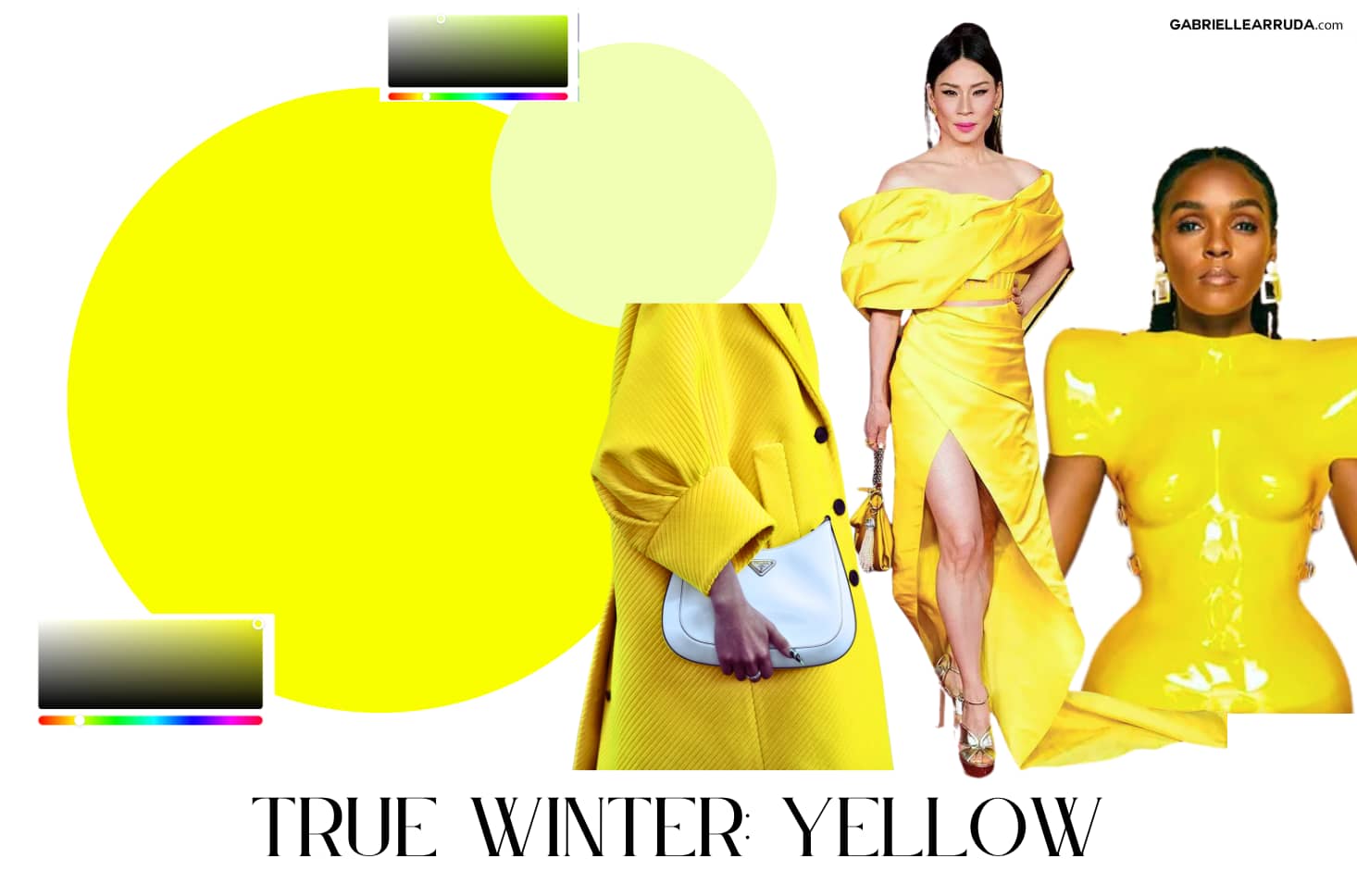 true winter yellow examples